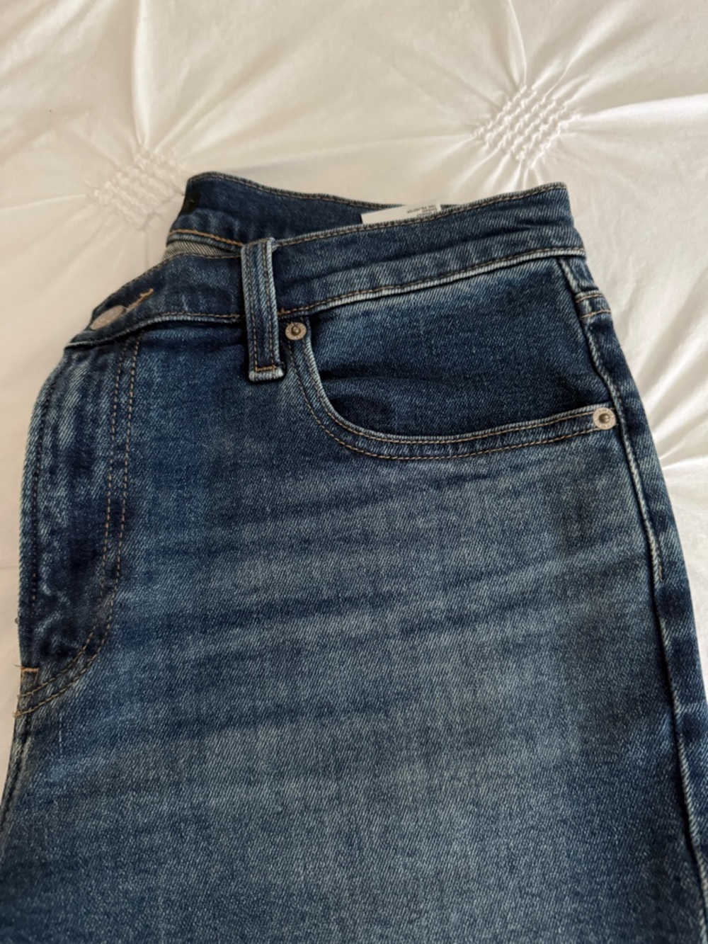 Uniqlo Dark Indigo Jeans - Deep Blue - Picture 5 of 7